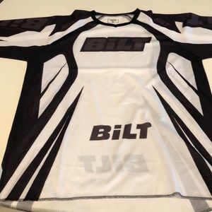Long sleeve mesh BILT motor-cross shirt